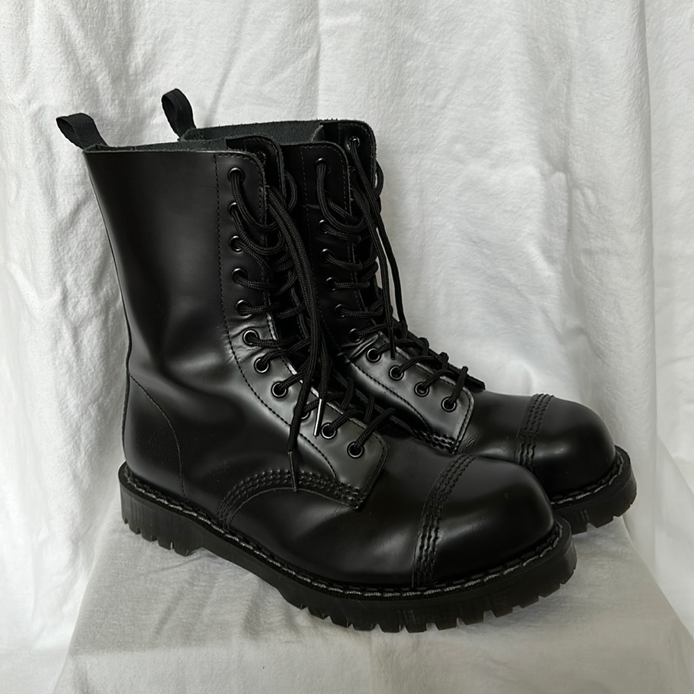 All Saints x Solovair Combat Boots